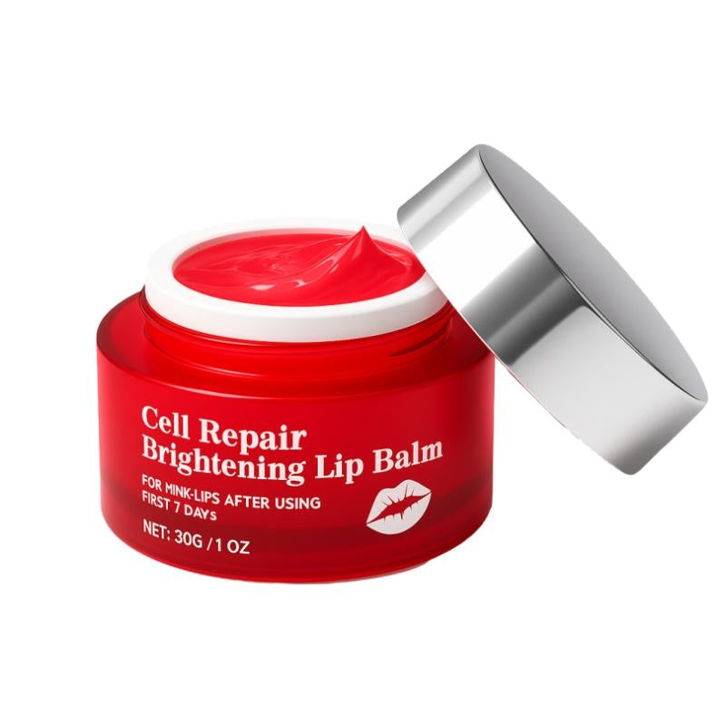 Novacarax Cell Repair Brightening Lip Balm, 30G/1Oz – Fades Lip Pigmentation & Smoker’S Lips, Brightens Dark Lips, Softens and Protects