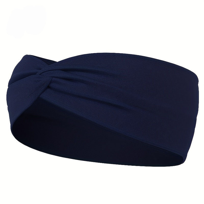Elastic Wide Hair Band Non-slip Headband