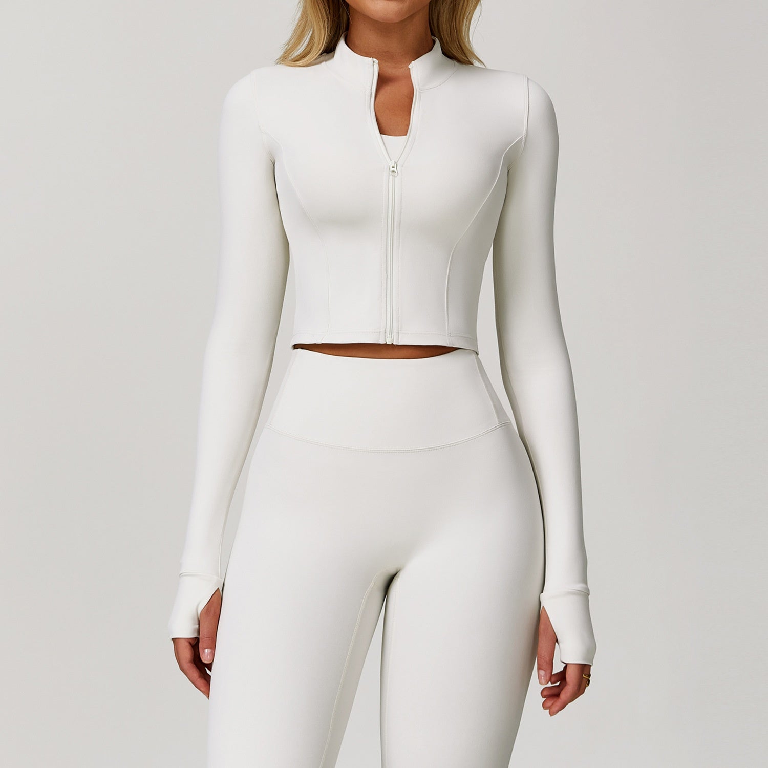 Slim-fit Fitness Long-sleeve Jacket