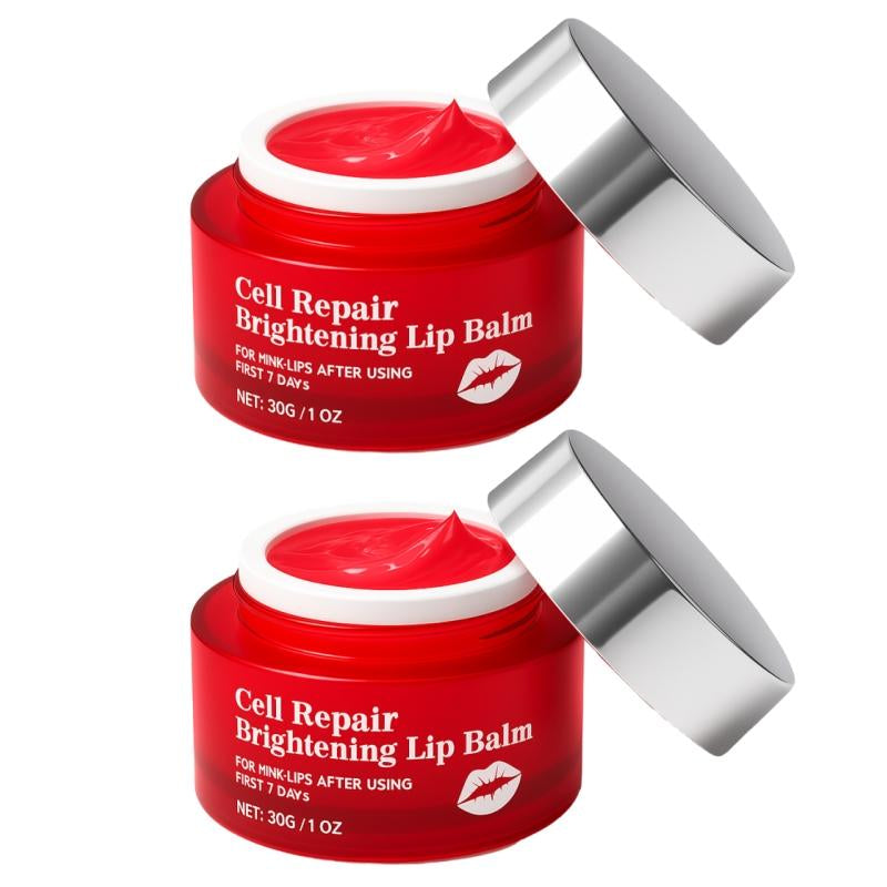 Novacarax Cell Repair Brightening Lip Balm, 30G/1Oz – Fades Lip Pigmentation & Smoker’S Lips, Brightens Dark Lips, Softens and Protects