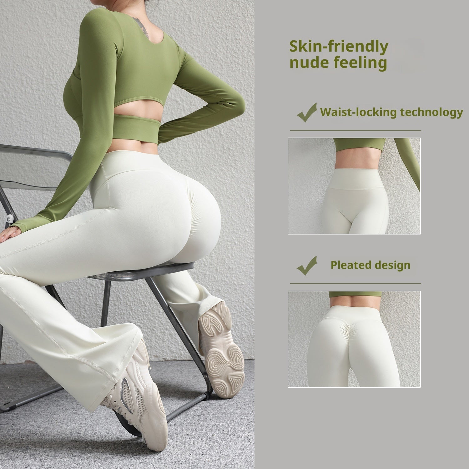 ARIA Sculpted Flared Leggings