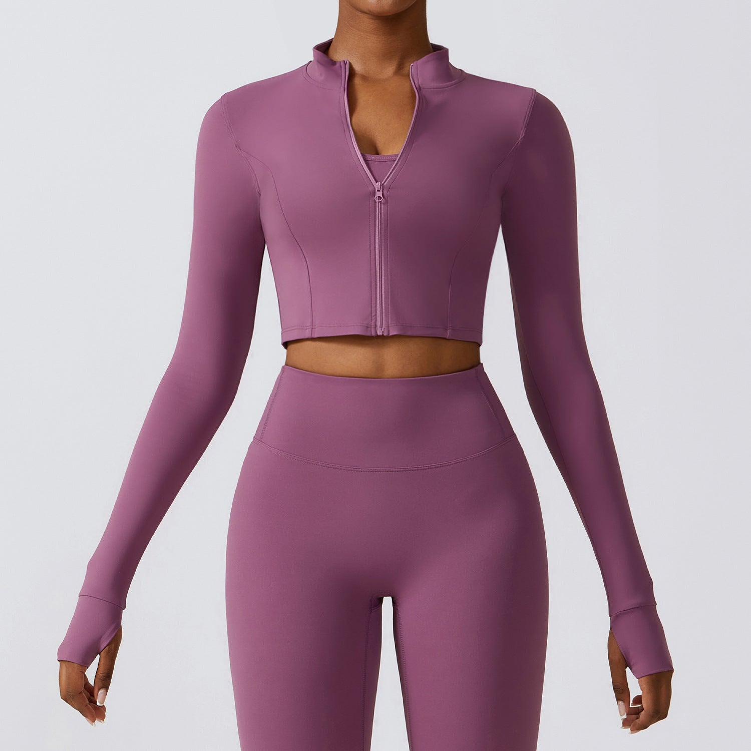 Slim-fit Fitness Long-sleeve Jacket
