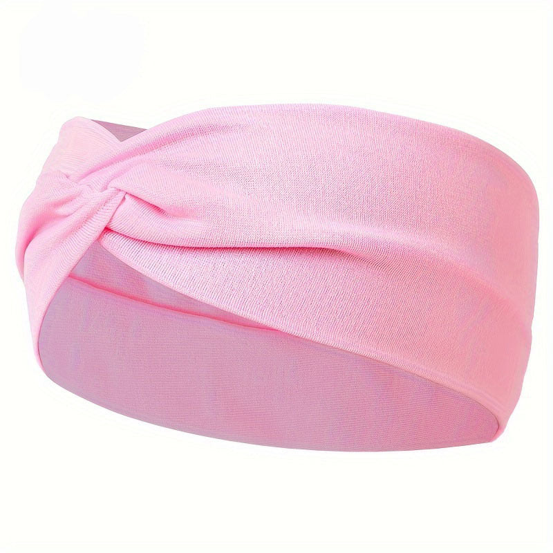 Elastic Wide Hair Band Non-slip Headband