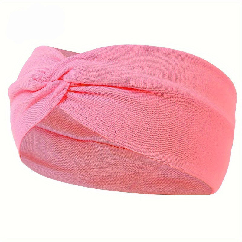 Elastic Wide Hair Band Non-slip Headband